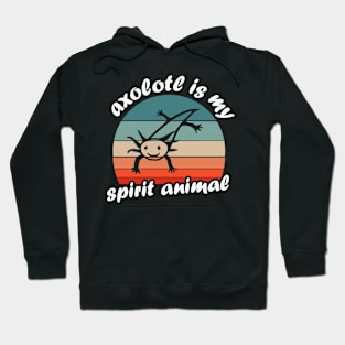 Axolotl Animal Merch Fish Kids Fan Gift Idea Hoodie